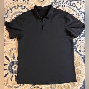 Men’s black LuLu Lemon Polo